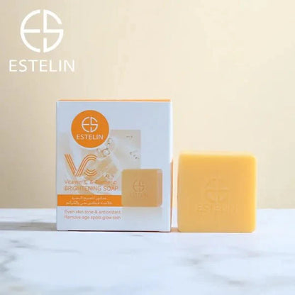 Estelin - Vit-C & Turmeric Brightening Soap|Best For UAE|